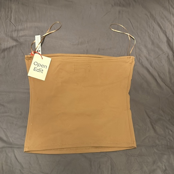Open Edit tube top light brown tan colour - Picture 4 of 4